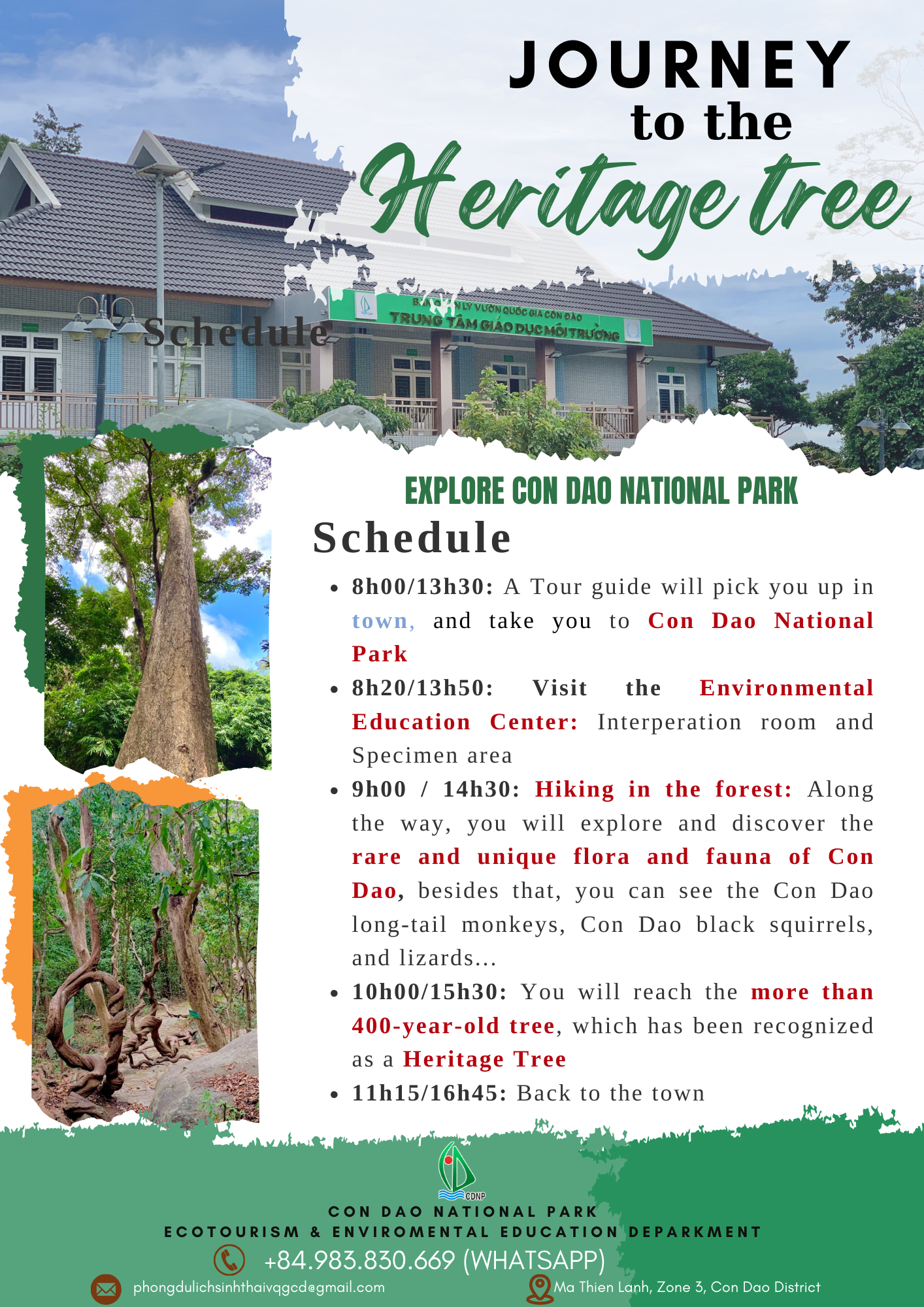 heritage tree con dao national park