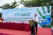 Ban quản lý Vườn quốc gia Côn Đảo ký cam kết chung tay giảm nhựa tại Côn Đảo