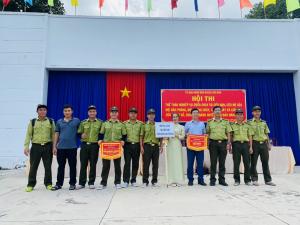 Tham gia Hội thi thể thao nghiệp vụ chữa cháy và cứu nạn, cứu hộ năm 2023 do huyện Côn Đảo tổ chức